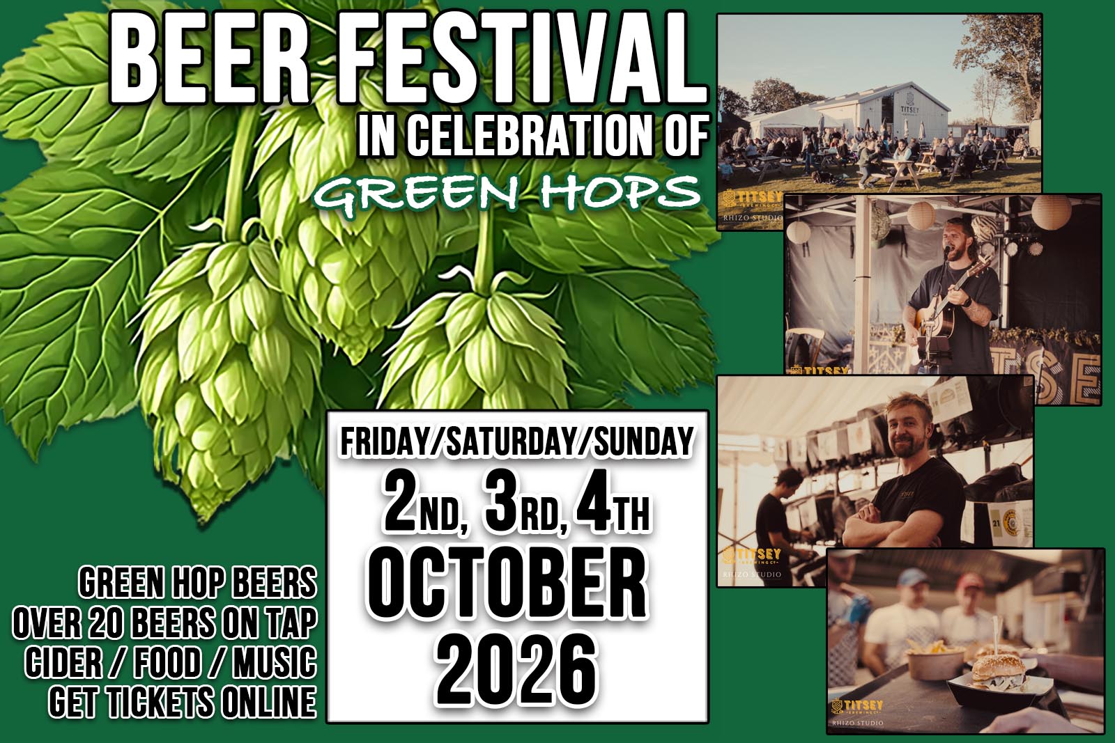 Green Hop Beer Festival - Titsey Brewing Co.